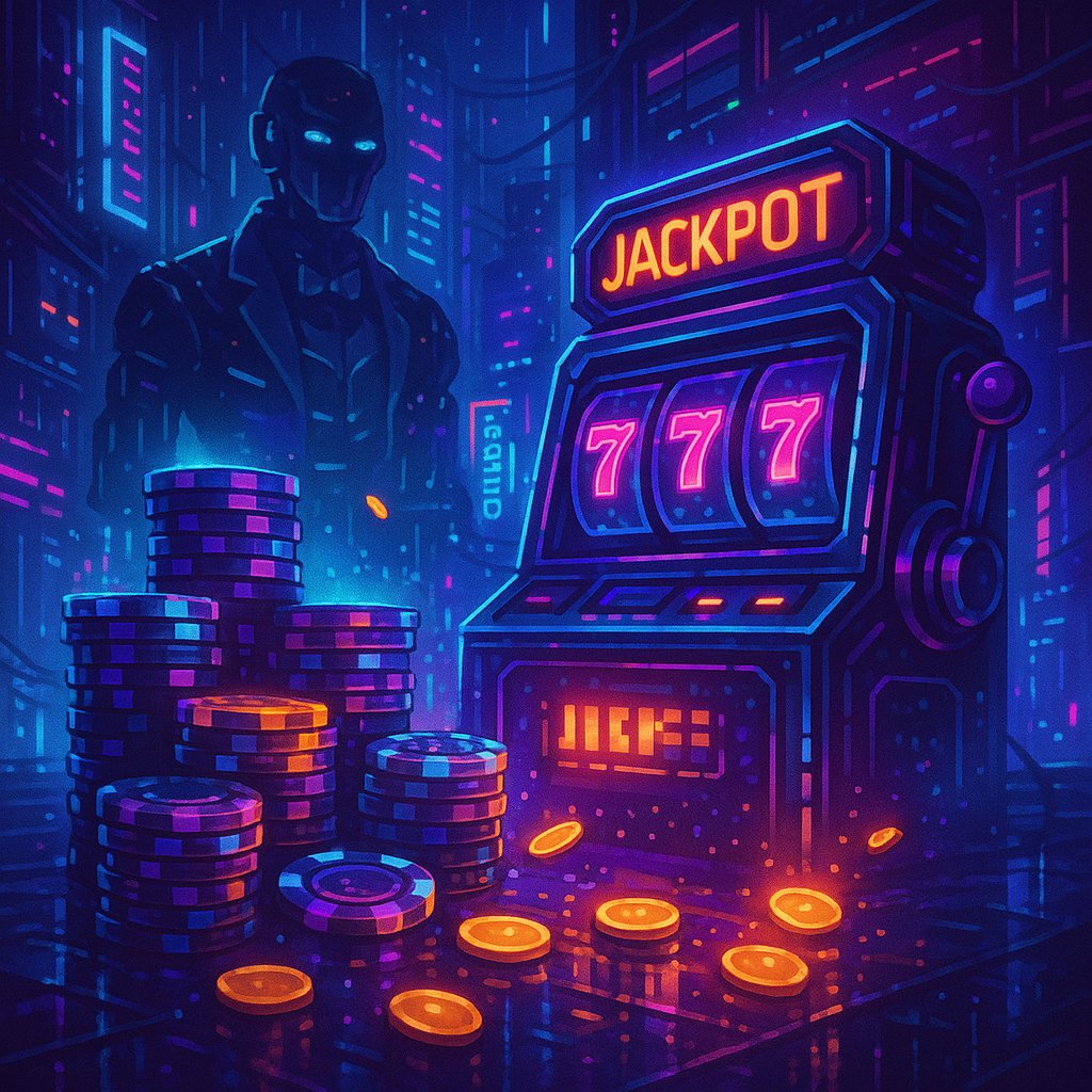 Ilustrasi permainan live casino dan slot online di kasino hao88